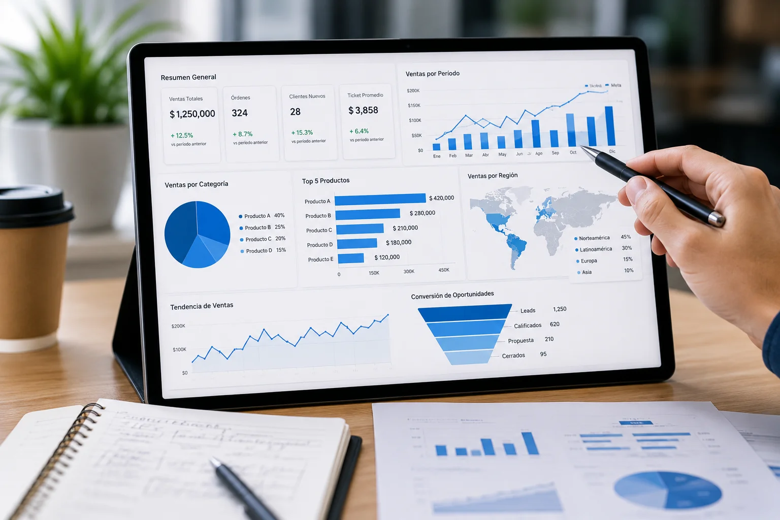 Análisis de procesos empresariales para identificar oportunidades de mejora, automatización e integración en SAP Business One