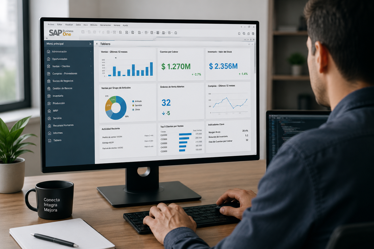 Consultoría en procesos empresariales e integración con SAP Business One